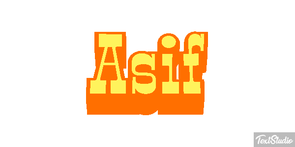 Asif Efekt tekstowy