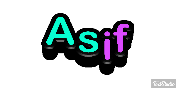 Asif Efekt tekstowy