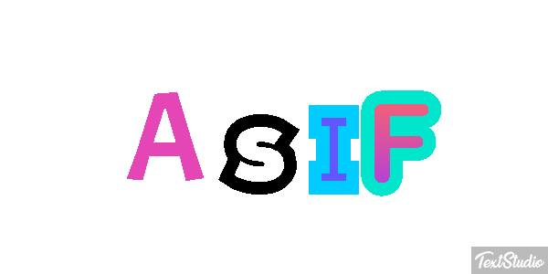 Asif Efekt tekstowy