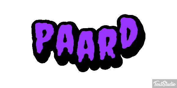 Paard Tekst effect