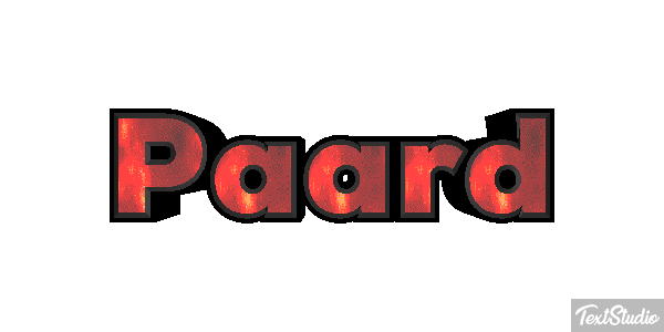 Paard Tekst effect