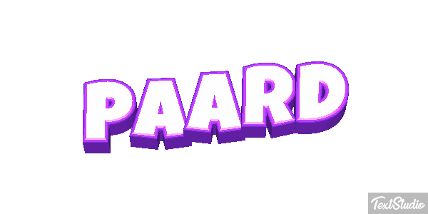 Paard Tekst effect