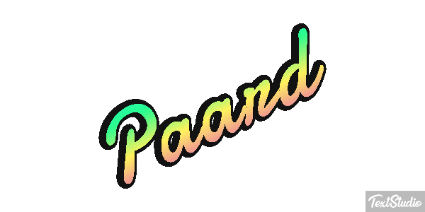 Paard Tekst effect