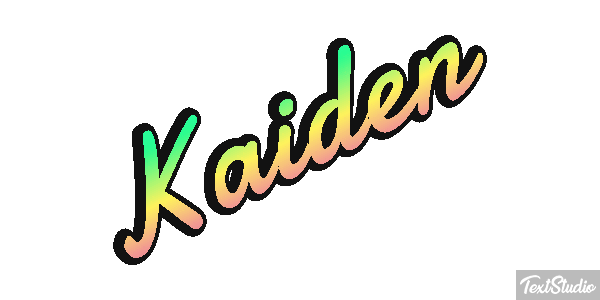 Kaiden Efekt tekstowy