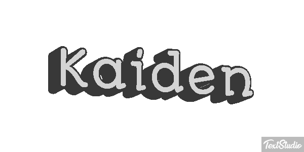 Kaiden Efekt tekstowy