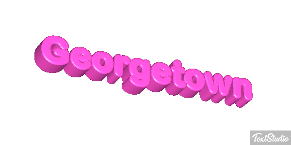 Georgetown Efecto de texto