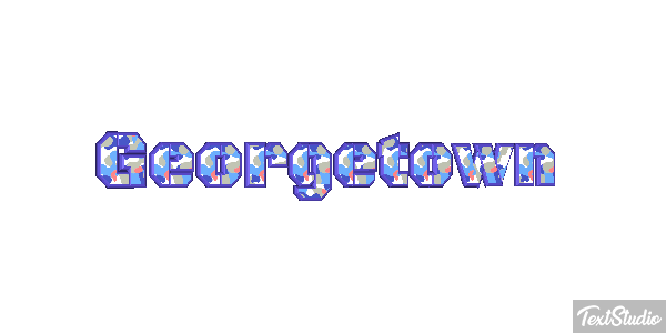 Georgetown Efecto de texto