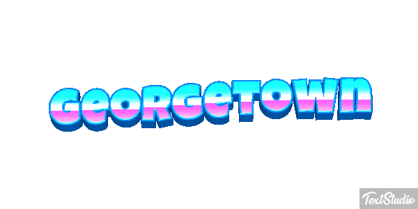 Georgetown Efecto de texto