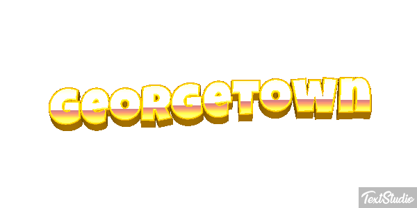 Georgetown Efecto de texto
