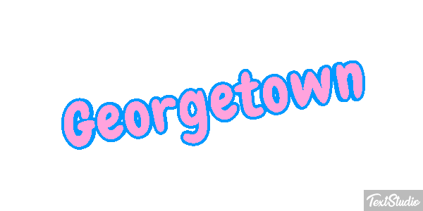 Georgetown Efecto de texto