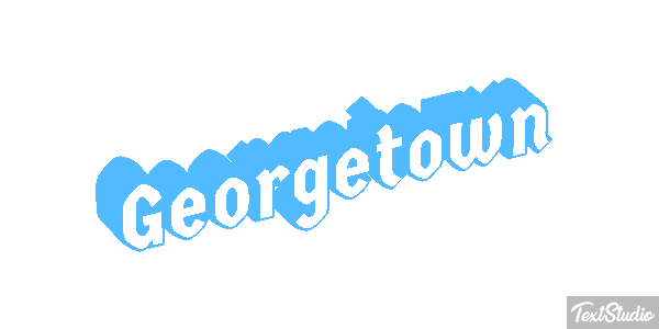 Georgetown Efecto de texto