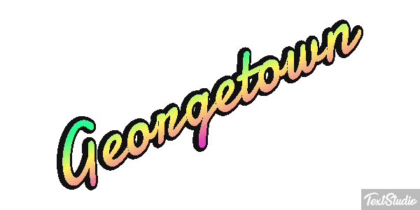 Georgetown Efecto de texto