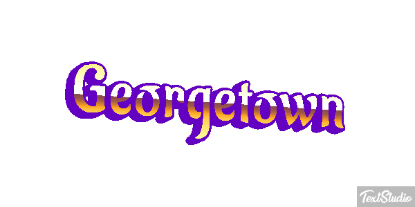 Georgetown Efecto de texto