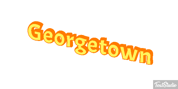 Georgetown Efecto de texto