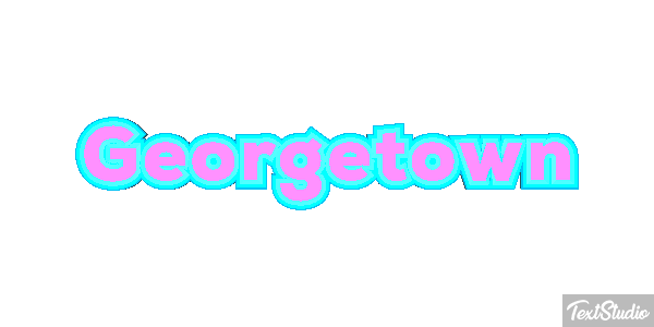Georgetown Efecto de texto