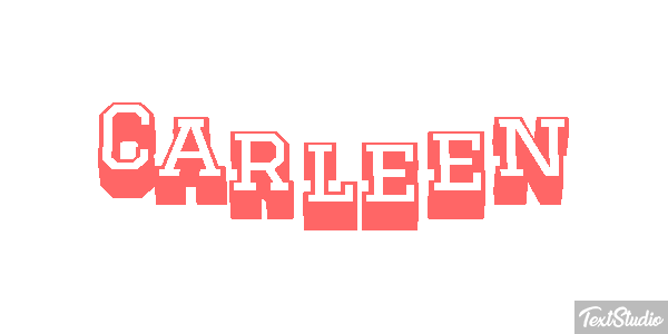 Carleen Text effect