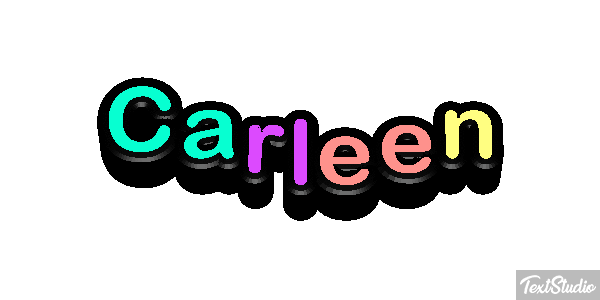 Carleen Text effect