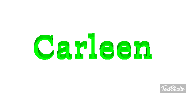 Carleen Text effect
