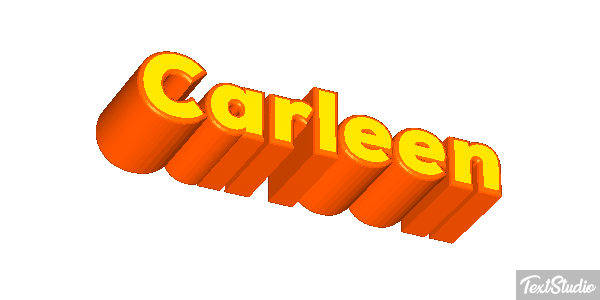 Carleen Text effect