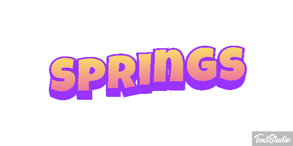 Springs Efekt tekstowy
