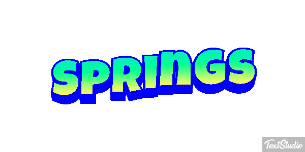 Springs Efekt tekstowy