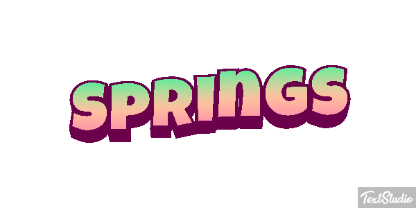Springs Efekt tekstowy