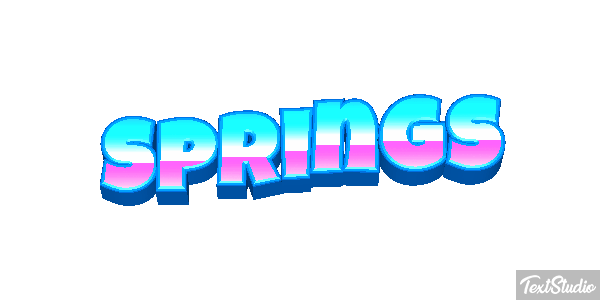 Springs Efekt tekstowy