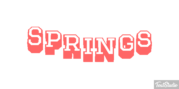 Springs Efekt tekstowy