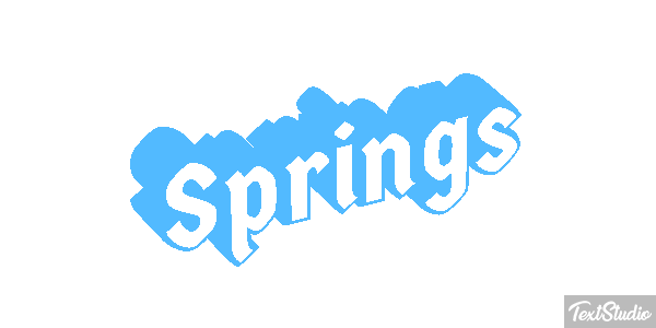 Springs Efekt tekstowy