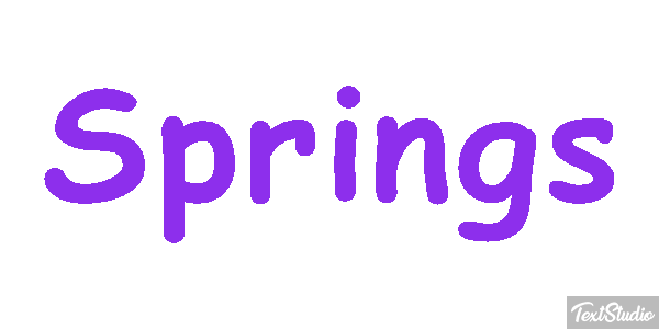 Springs Efekt tekstowy
