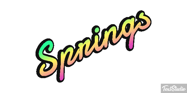 Springs Efekt tekstowy
