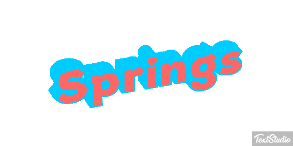 Springs Efekt tekstowy
