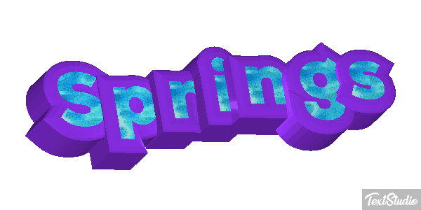 Springs Efekt tekstowy