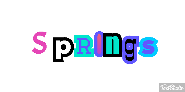 Springs Efekt tekstowy