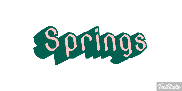 Springs Efekt tekstowy