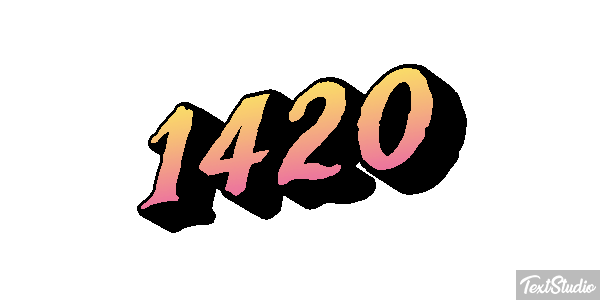 1420 Texteffekt