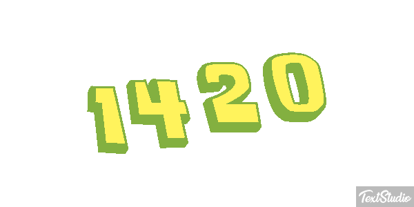 1420 Texteffekt