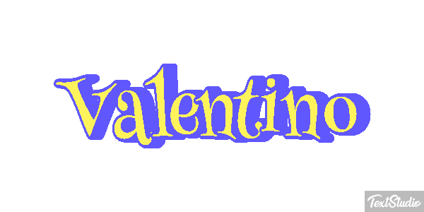Valentino Text effect