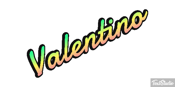Valentino Text effect