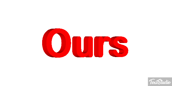 Ours Metin efekti