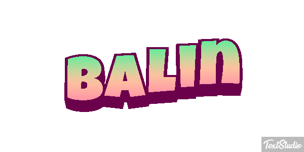 Balin Effetto testo