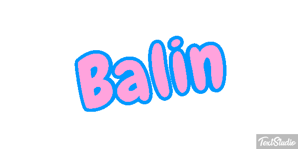 Balin Effetto testo