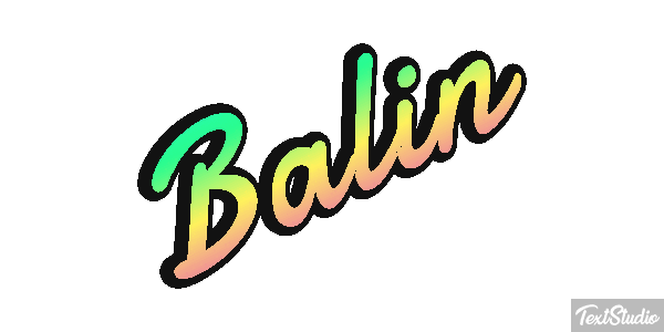 Balin Effetto testo