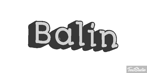 Balin Effetto testo