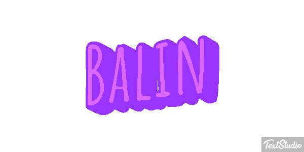 Balin Effetto testo