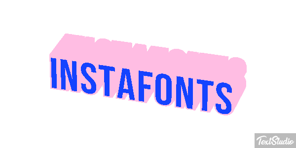 Instafonts Efecto de texto
