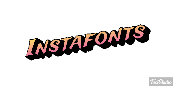 Instafonts Efecto de texto