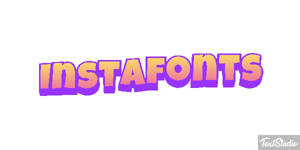Instafonts Efecto de texto
