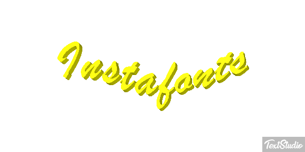 Instafonts Efecto de texto