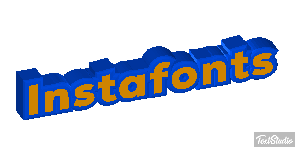 Instafonts Efecto de texto